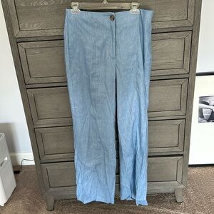 NWT Ann Taylor wide leg linen pants